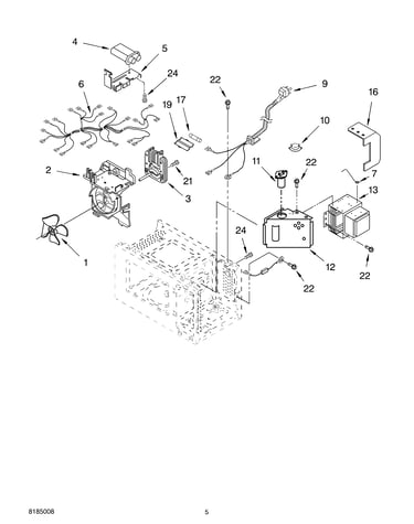 Oven interior parts