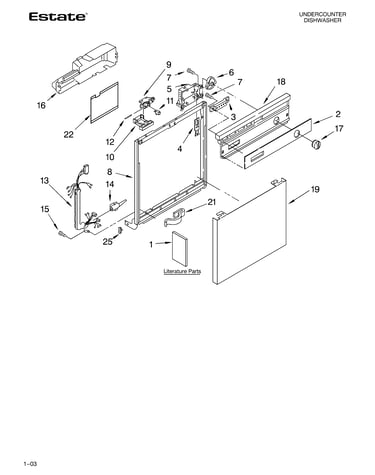 Frame and console parts
