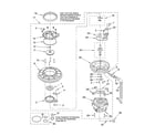 Estate TUD6700KQ0 pump and motor parts diagram
