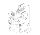 Whirlpool 3XES0FHGKS02 icemaker parts, parts not illustrated diagram
