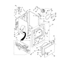 Whirlpool 7MLGQ8857JT5 cabinet parts diagram