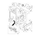 Whirlpool 7MLGR4634JT3 cabinet parts diagram
