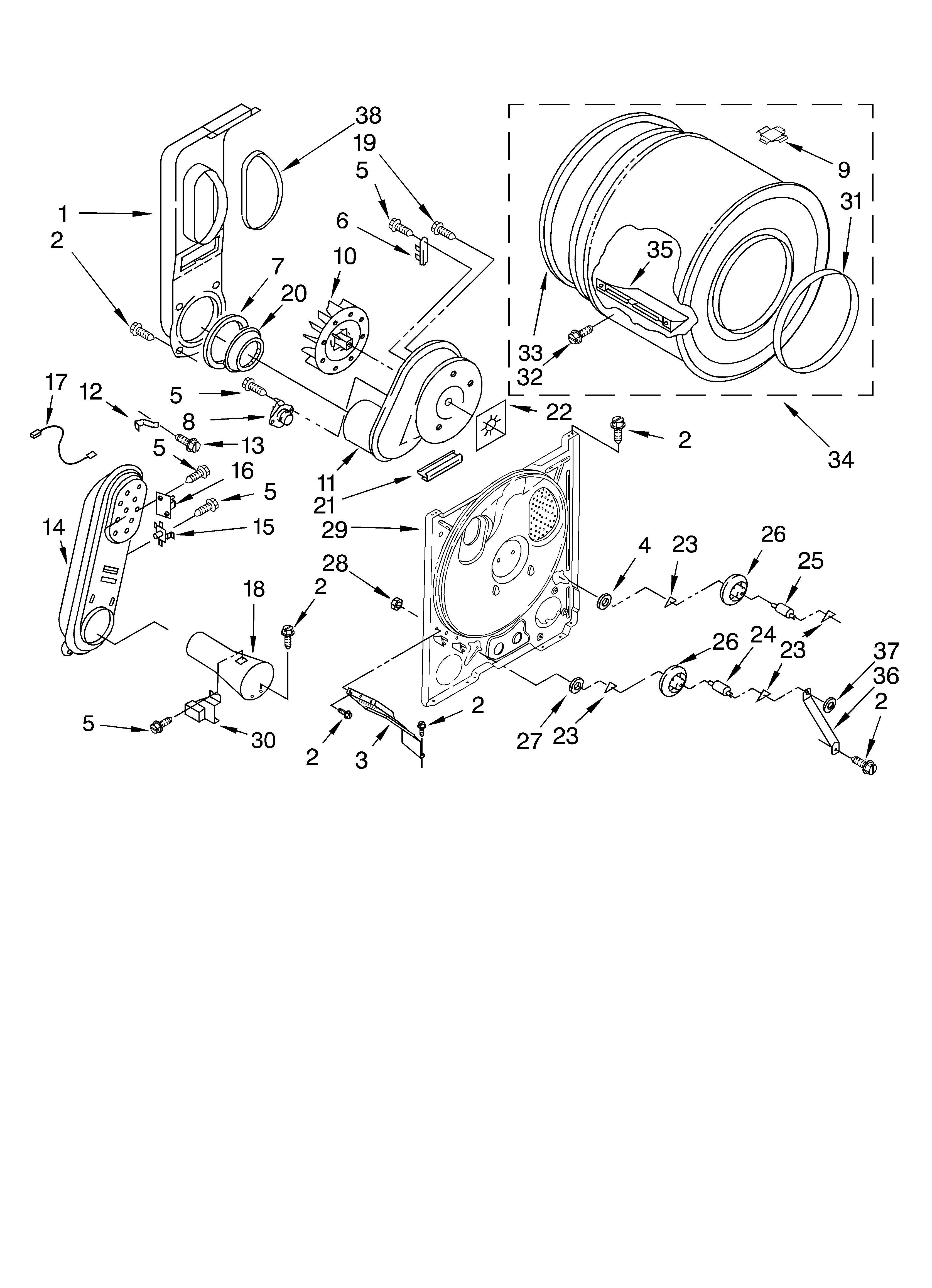 Bulkhead parts