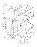 Controls and rear panel parts