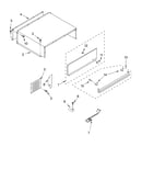 Top grille and unit cover parts