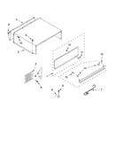 Top grille and unit cover parts