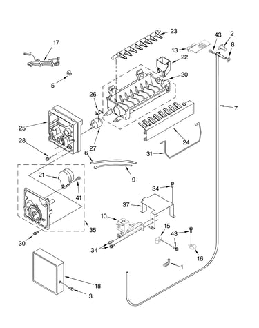 Icemaker parts