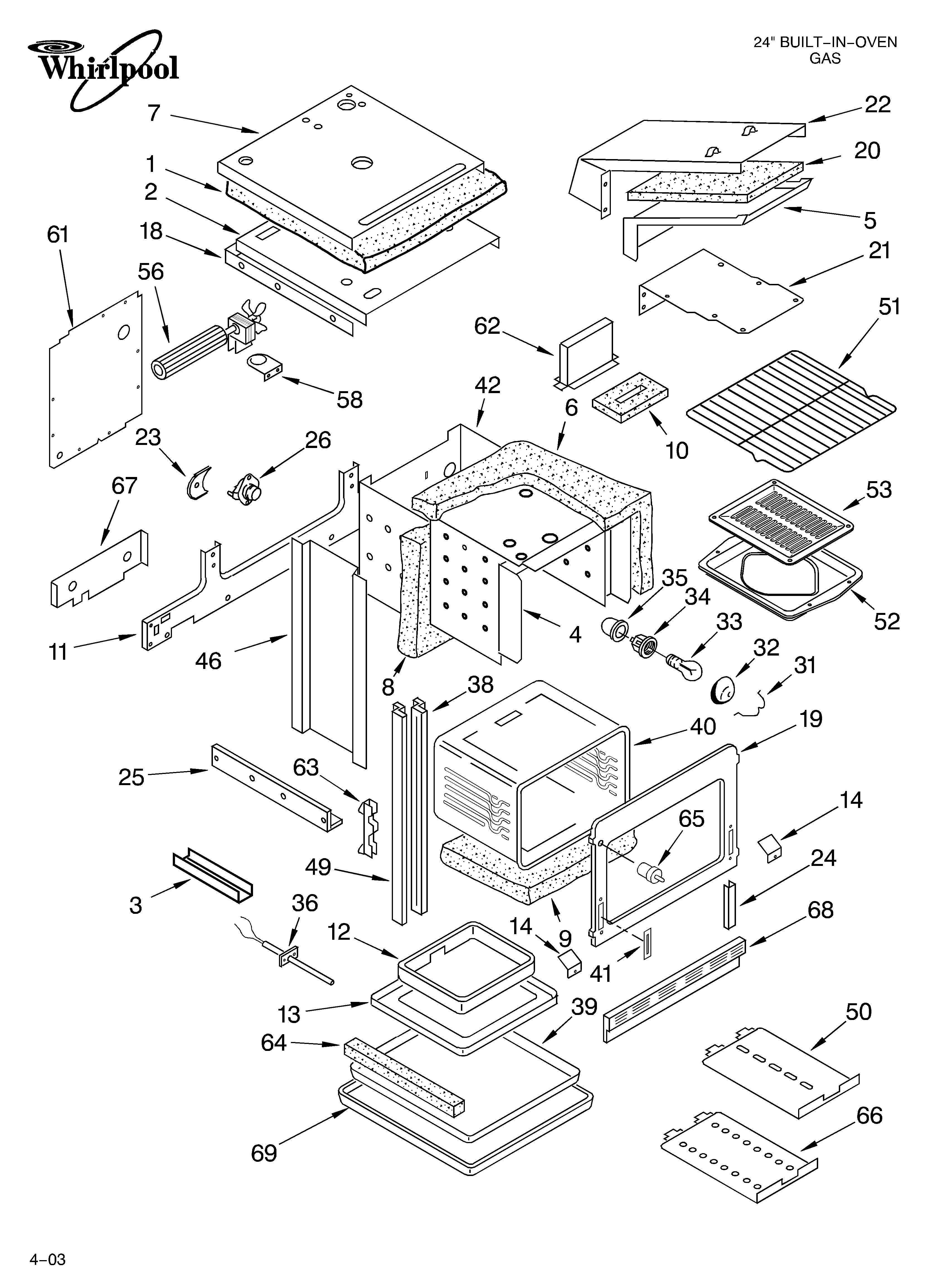 Oven parts