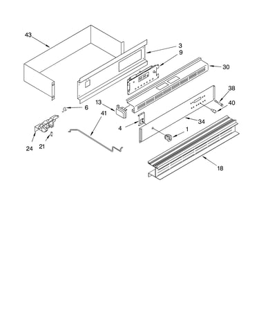 Control panel parts