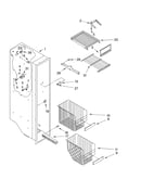Freezer liner parts