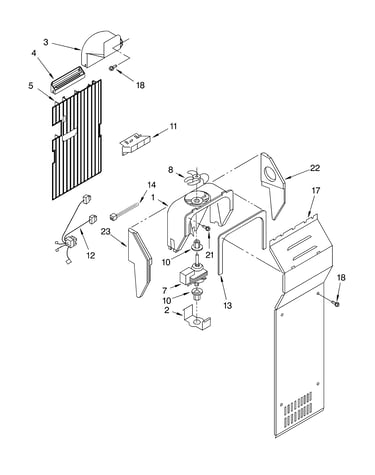 Air flow parts