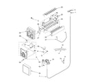 Whirlpool ED2GHGXMQ00 icemaker parts, parts not illustrated diagram