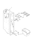 Freezer liner parts
