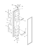 Freezer door parts