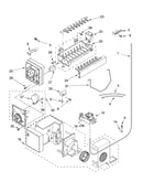 Icemaker parts, parts not illustrated