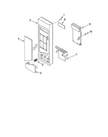 Control panel parts