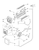 Icemaker parts, parts not illustrated