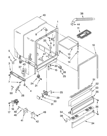 Tub assembly parts
