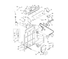 Whirlpool 7MLSC9545JQ5 controls and rear panel parts diagram