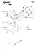 Top and cabinet parts