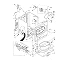 Crosley CGDS563MQ0 cabinet parts diagram