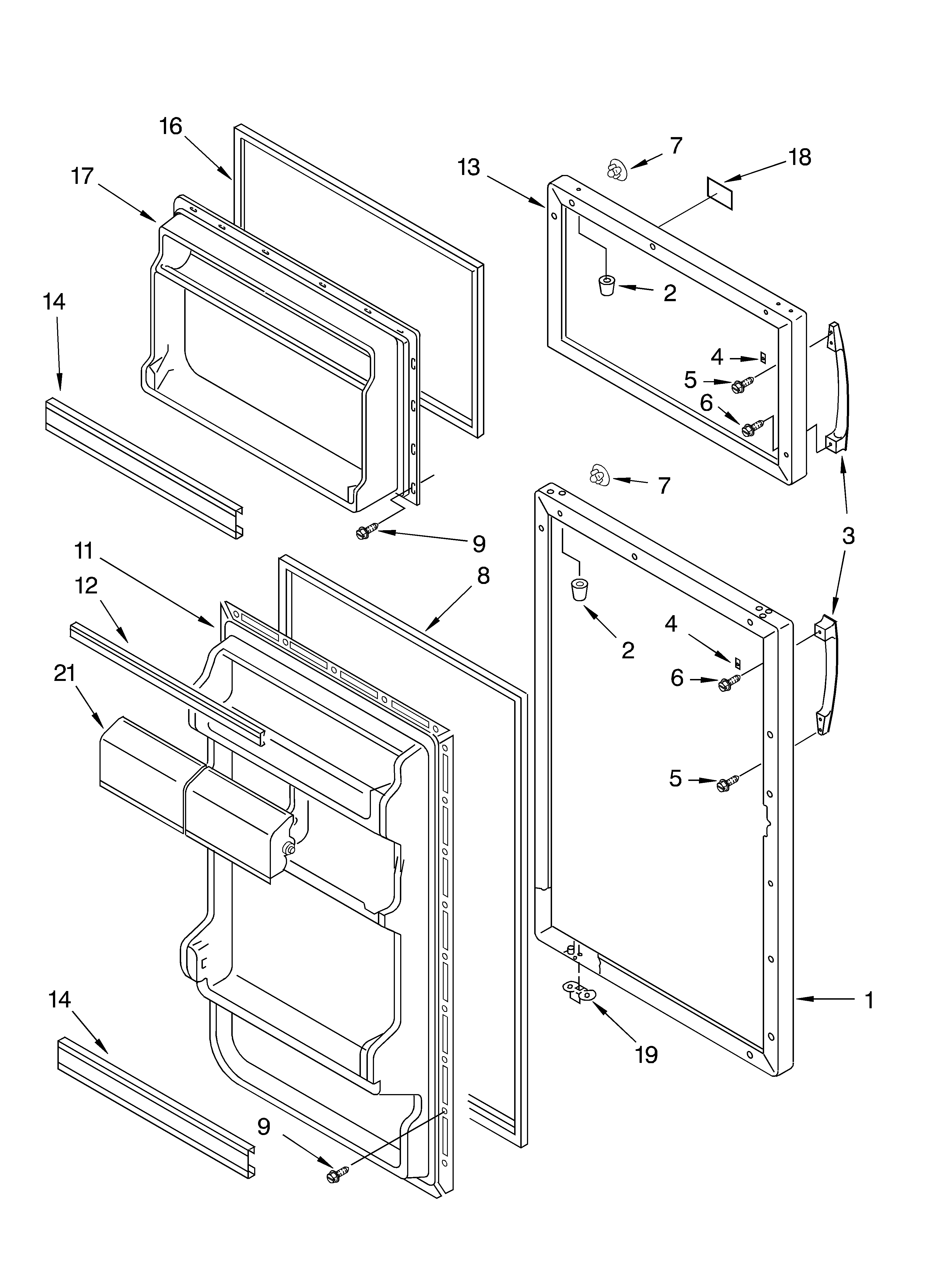 Door parts