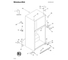 KitchenAid KTRS21KLBT00 cabinet parts diagram