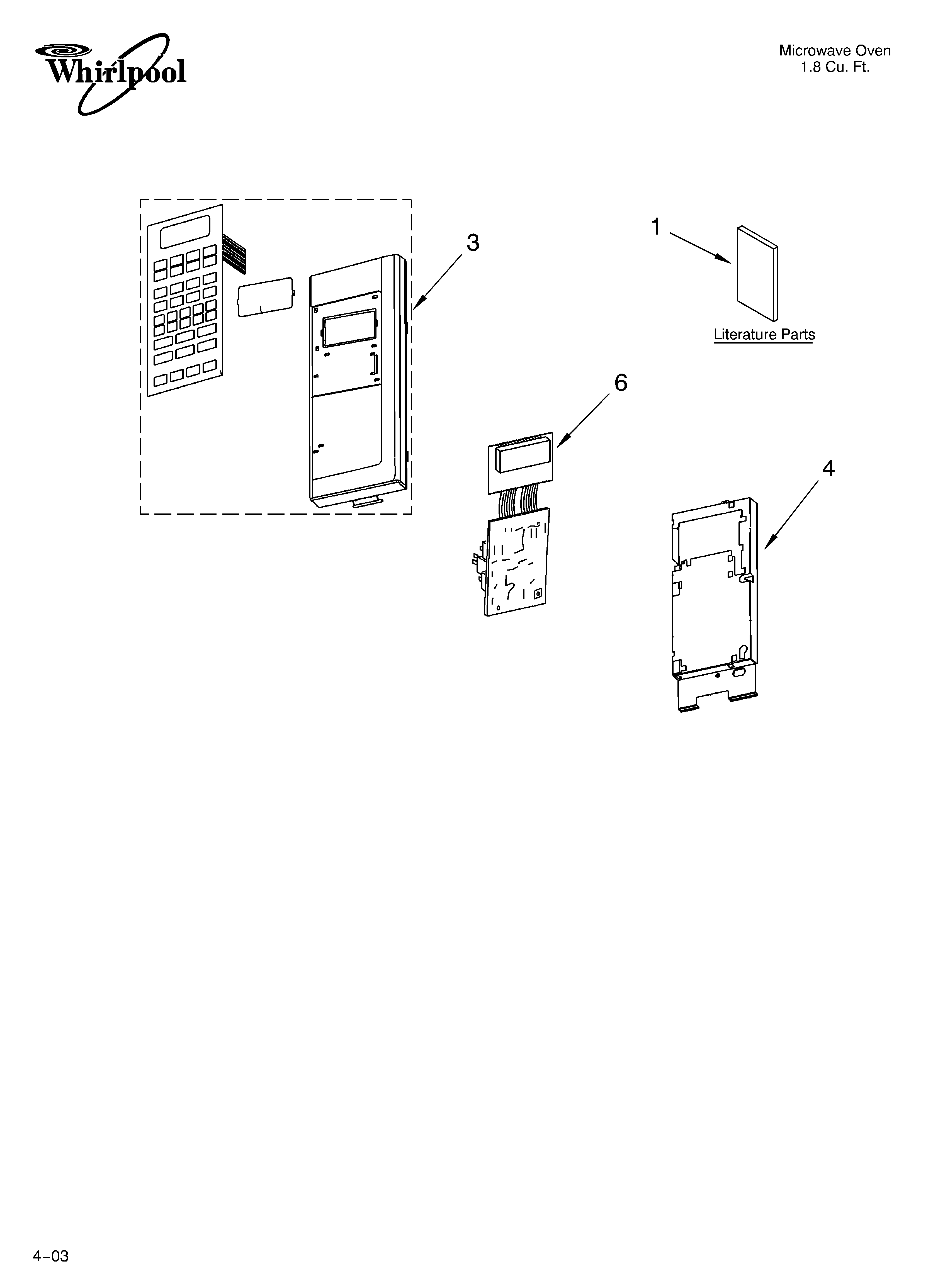 Control panel parts