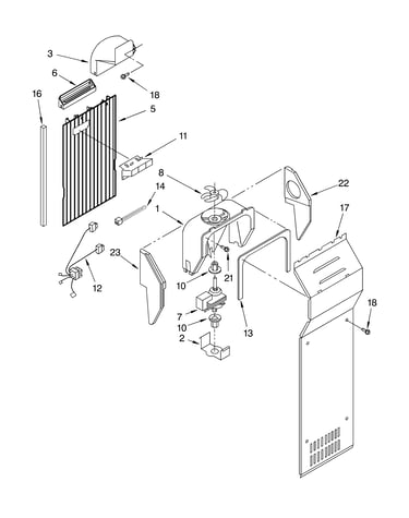 Air flow parts