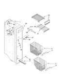 Freezer liner parts
