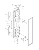 Freezer door parts
