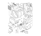 Whirlpool GEW9200LL1 bulkhead parts optional parts (not included) diagram