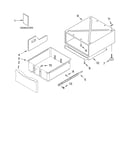 Pedestal parts (not included)