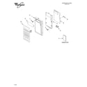 Whirlpool GH8155XJB1 control panel parts diagram