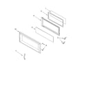 Whirlpool GH8155XJB1 door parts diagram
