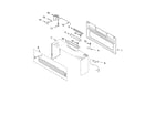 Whirlpool GH8155XJT1 cabinet and installation parts diagram