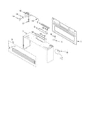 Cabinet and installation parts