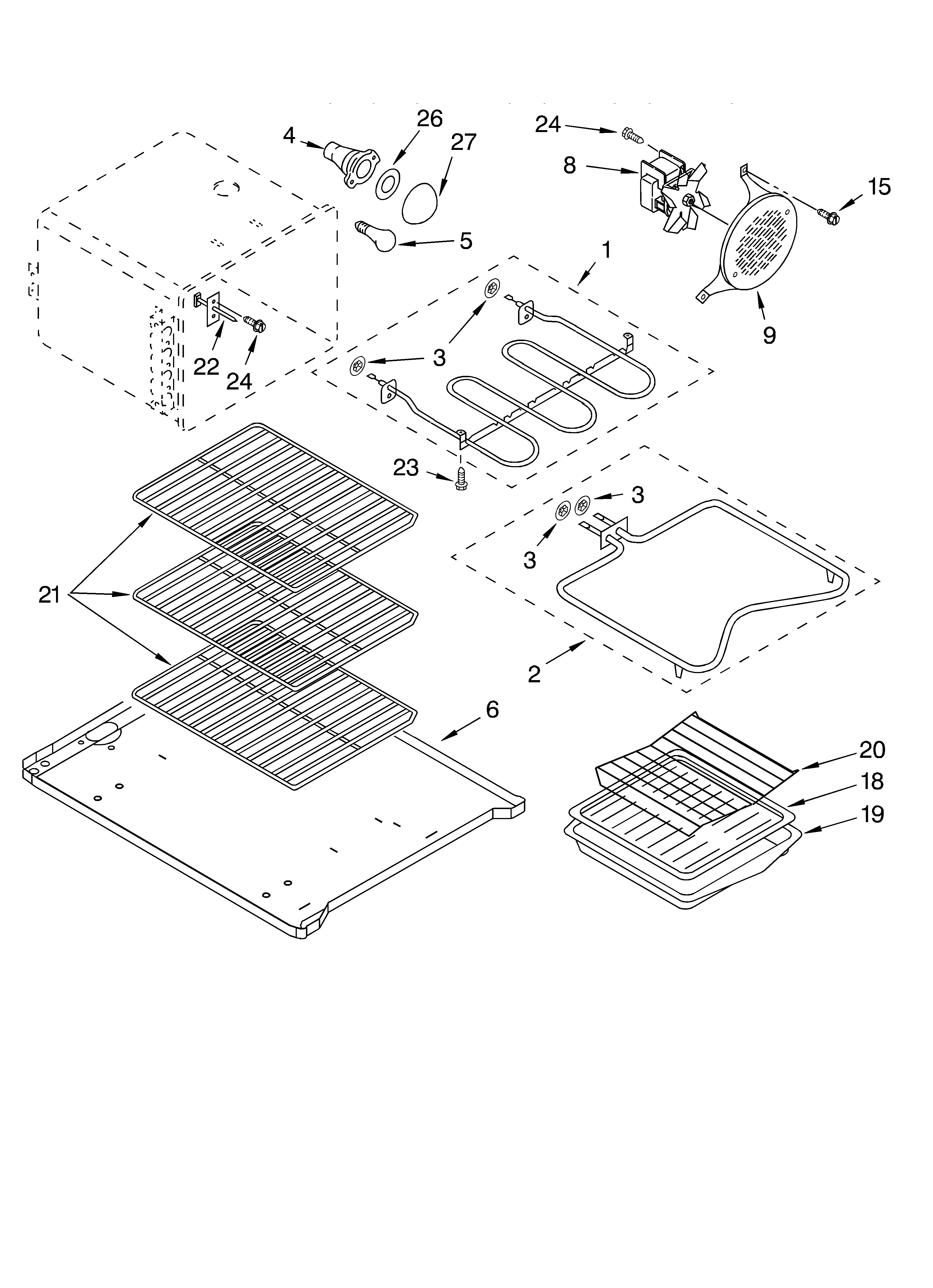 Oven parts