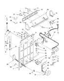 Controls and rear panel parts