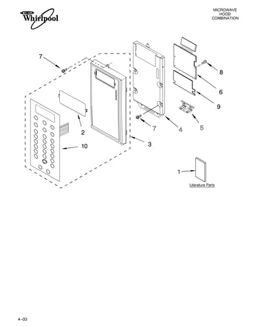Control panel parts