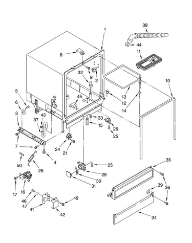 Tub assembly parts