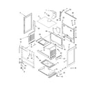 Whirlpool SF3020EKW1 chassis parts diagram