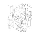 Whirlpool SF310PEKN1 chassis parts diagram