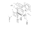 Whirlpool ACQ058PL1 airflow and control parts diagram