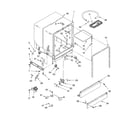 Whirlpool DU811SWLU0 tub assembly parts diagram