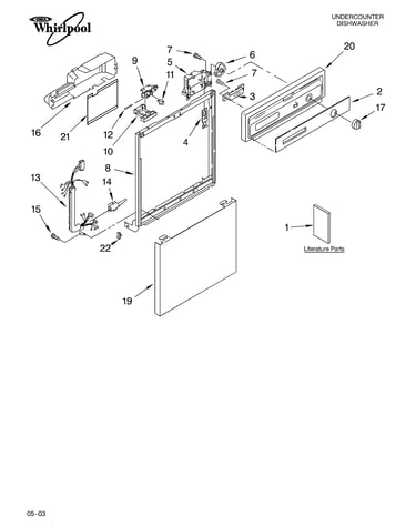 Frame and console parts