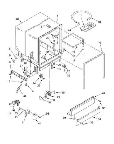 Tub assembly parts