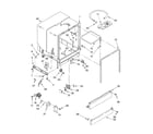 Whirlpool DU890SWLT0 tub assembly parts diagram