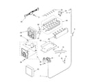 Whirlpool ED2LHAXMB00 icemaker parts diagram