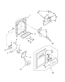 Dispenser front parts